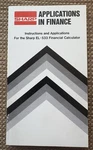 Sharp El-512 Calculator Programming For The Sciences (1983), Applications. Fixed Price $25.99.