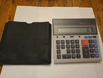 Sharp Compet Qs-2130 Calculator 12 Digit Desktop Financial Dual Power Solar Vtg. Fixed Price $14.00.