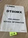 Yamaha Dt80mx 5j2 Service Technical Information Manual Dtmx 80. Fixed Price $15.73.