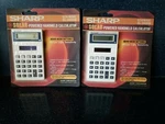 (2) Vintage Sharp Elsi Mate El-240hb Solar Handheld Calculator 1980s Japan. Fixed Price $21.90.