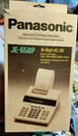 Panasonic Heavy Duty Printing Calculator Model Je-658p. Fixed Price $20.00.