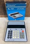 Vtg 1970s Unisonic Xl-101 Electronic Desktop Calculator Vfd Display W/ Cover. Fixed Price $19.77.
