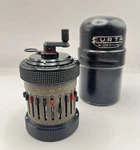 Curta Calculator Type Ii - Mechanical 2 With Tin Case. Fixed Price $1343.40.