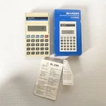 Vintage Sharp Calculator Elsimate El-230 Nos Unused In Box. Fixed Price $23.92.