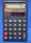 Vintage Casio Sl-300j Solar Powered Pocket Calculator & Carry Case Made In Japan. Fixed Price $9.99.