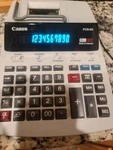 Canon P170-dh Working 12 Digit 10 Key Adding Business Machine Calculator Printer. Fixed Price $28.99.