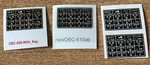 Lot Of (4x) Casio Databank Dbc-600 Dbc-610 Self-adhesive Vinyl Keypad Decal Pad. Fixed Price $29.00.
