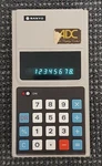 Sanyo Cx-8080a Green Led Calculator 8-digit (made In Japan) Vintage. Fixed Price $178.74.