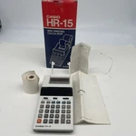 Casio Hr-15 Mini Printing Calculator Vtg W/ Box Manual *not Working Read. Fixed Price $14.66.