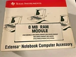 New Vintage Texas Instruments Extensa 8 Mb Ram Module For 530 555 560 570 575. Fixed Price $28.95.