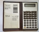 Vintage Sears Lc 89 Liquid Crystal Scientific Calculator. #599.58290. Works!. Fixed Price $24.95.