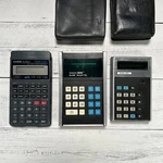 Vintage Calculator Lot Unisonic 1212 Slide Rulette Royal 90k Casio Scientific. Fixed Price $25.00.