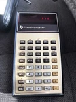 Texas Instruments Ti Business Analyst-1 Red Led Calculator 1979 W/ Carry Case C5. Fixed Price $25.67.