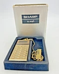 Vintage Pocket Calculator - Sharp El-8061 W Fob And Original Packaging Working. Fixed Price $79.99.