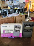 Radio Shack Lcd Frequency Counter Cat No. 22-306 W/ Antenna & Manual Works. Fixed Price $39.00.