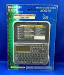 Vintage Sharp El-6390b Electronic Organizer W/5 Functions & 3 Line Display, Nos. Fixed Price $9.95.
