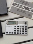 Vtg Casio Lc-781 Electronic Calculator W Box Case Operating Manual Works. Fixed Price $42.00.