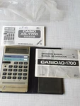 Vintage Rare Casio Aq-1700 Electronic Calculator & Watch. Fixed Price $22.50.