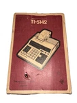 Vintage Texas Instruments Ti-5142 Printing Calculator Open Box. Fixed Price $17.50.