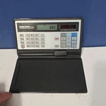 Vintage Radio Shack Dual Powered Pocket Checkbook Calculator W/case Ec 430. Fixed Price $14.62.