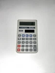 Vintage Radio Shack Time Log Pocket Solar Calculator W Case 65-596a. Fixed Price $11.00.