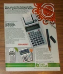 Rare Advertising Sharp Scientific El-550 El-8180 El-1124 Calculator 1982. Fixed Price $4.63.