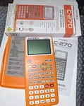 Nadex Is Scientific Calculator Model C-270 Graphing New-open Box- (orange). Fixed Price $22.99.