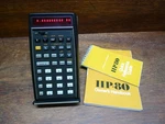 Hp-80 Rare Early V2 With Metal Display Strip Vintage Calculator Works Perfectly. Fixed Price $135.00.