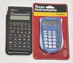 Calculators Lot Of 2 Ti-503sv And Hewlett-packard Hp-10b. Fixed Price $4.97.