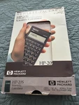 Vintage Hewlett Packard Hp 20 S Scientific Calculator, Slip Case Handbook, 1987. Fixed Price $125.00.