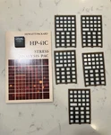Hewlett Packard Hp Stress Analysis Pac 00041-14025 For Hp-41 W/ Manual & Overlay. Fixed Price $75.00.