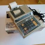 Vintage Royal 114pd Printing Calculator 10 Digit Display Box Dust Cover Works. Fixed Price $22.00.