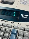 Victor 1560-6 Desktop Printing Calculator Lcd Display Large Keys Time/date. Fixed Price $20.51.