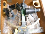 Junk Toizaki Tamaya Micrometer Marine Navigation Sextant Japan Wooden Box 1960s. Fixed Price $414.99.