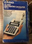 Vintage Casio Hr- 8 Mini Digit Printing Calculator New - Open Box. Fixed Price $29.99.