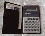 Vintage Sears Solar Pocket Calculator 711.58350 Case & Instructions. Fixed Price $12.00.