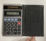 Vintage Sharp Elsi Mate El-326f Solar Cell Calculator (tested) With Case. Fixed Price $11.25.