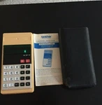 Brother Electronic Calculator M7001 Vintage Missing Emblem Works Great. Fixed Price $7.75.