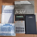 Casio Fx50f Calculator + Original Box Manual Protector 1995 Vintage Retired Nib. Fixed Price $432.47.
