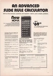 National Semiconductor Novus 4510 Slide Rule Calculator 1974 Print Ad. Fixed Price $15.79.