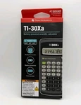New Texas Instruments Ti-30xa Scientific Calculator Battery Powered 1 Line. Fixed Price $9.99.