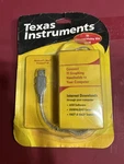Texas Instruments Ti Connectivity Usb Ti-graph Link V2.8 Nos. Fixed Price $60.00.