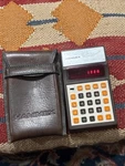 Hanimex Bcm30 Vintage 8 Digit Red Led Calculator W/ Sleeve - Tested. Fixed Price $11.00.