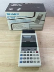 Sharp El-1186 Elsi Mate Vintage Electronic Printing Calculator With Box Untested. Fixed Price $14.27.