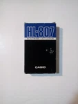 Casio Hl-807 Vintage Electronic Calculator With Original Box, Manual And Receipt. Fixed Price $21.48.