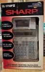 Nib Sharp El-1750piii Electronic Printing Calculator (older Model). Fixed Price $25.00.