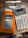 Vintage Sharp Elsi Mate El-335a N8 Calculator Solar Power Japan W/ Box & Papers. Fixed Price $14.00.