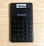 Vintage Parker Panasonic Je-390u Solar Calculator Black Matsushita Japan. Fixed Price $9.95.