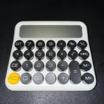 Mechanical Calculator 12 Digit Extra Large 5-inch Lcd Display, Battery Powered. Fixed Price $12.99.