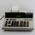Sharp Compet Cs-2182 Printing Desktop Calculator Vintage 1979 Green Vfd Display. Fixed Price $115.00.